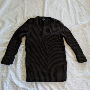 Talbots black sweater